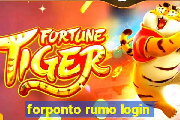 forponto rumo login